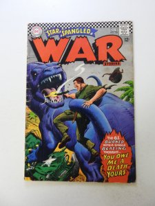 Star Spangled War Stories #133 (1967) GD- condition piece missing back cover