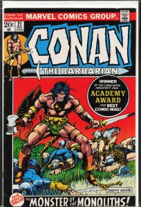 Conan the Barbarian #21 (1972) Conan