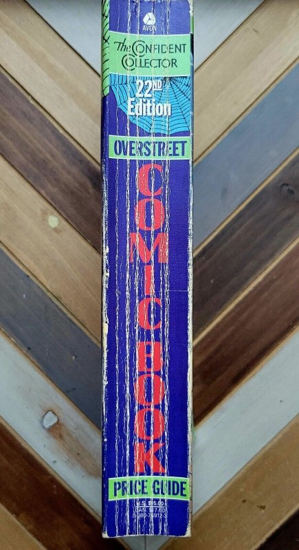 OVERSTREET COMIC PRICE GUIDE 22st Ed (Paperback 1992) Romita Spider-Man Cover