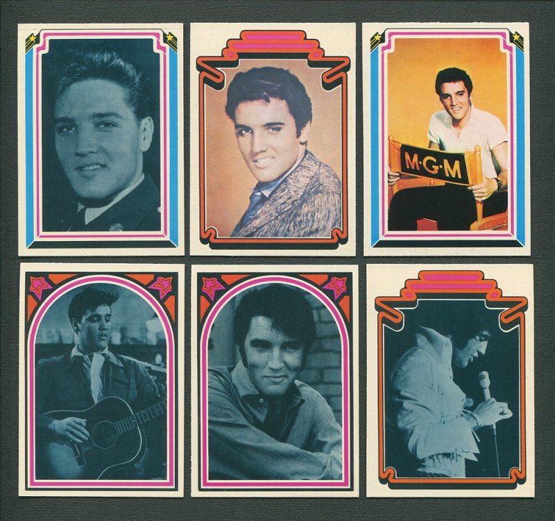 1977 Donruss Elvis Presley Ccard Set NM