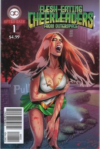 Flesh-Eating Cheerleaders From Outer Space # 1 C.B. Zane Variant Cover  VF/NM