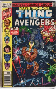 Marvel Two-in-One #75 (1981) The Thing
