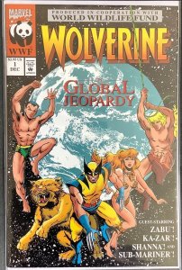 Wolverine: Global Jeopardy #1 (1993, Marvel) NM/MT