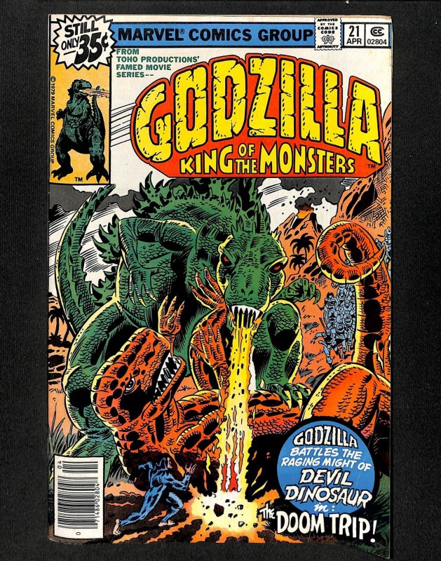 Godzilla #21