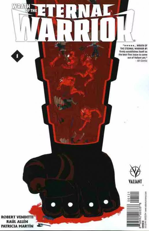 WRATH OF THE ETERNAL WARRIOR (2015 VALIANT) #1 VARIANT CVR B ALLEN