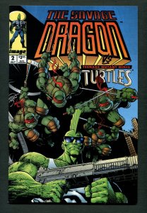 Savage Dragon #1  / 8.0 VFN  / Eric Larsen /  TMNT /  June 1993