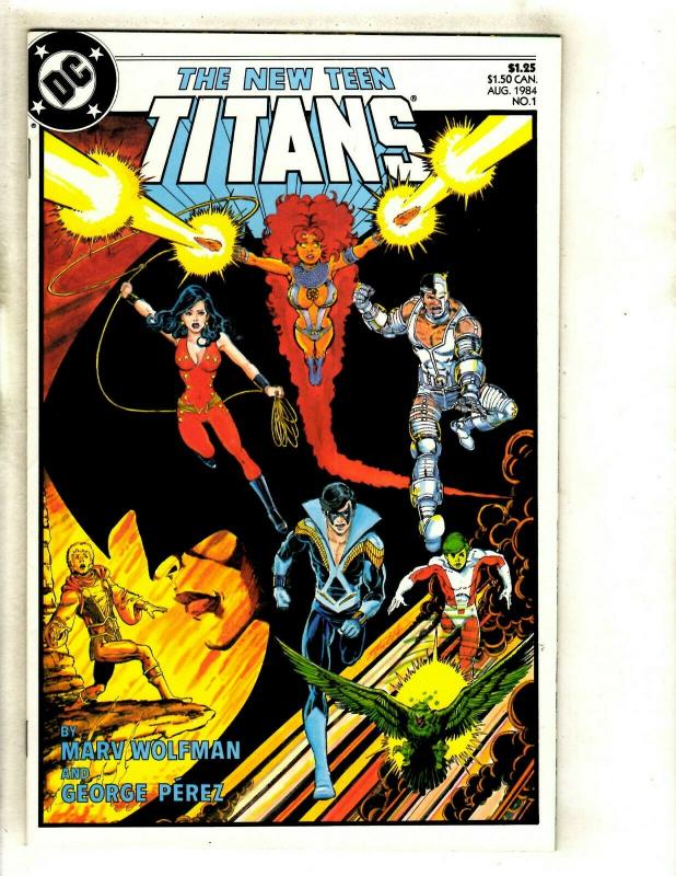 12 New Teen Titans Comics # 1 2 3 4 5 6 7 8 9 10 11 12 GK20