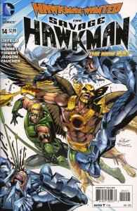 Savage Hawkman, The #14 VF/NM ; DC | New 52 Rob Liefeld
