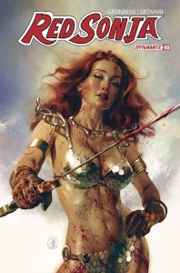 Red Sonja 2023 #3 Cover I 1:10 Middleton Bloody Variant Dynamite 2023 EB114