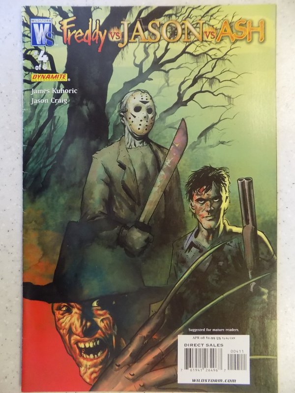 Freddy vs Jason vs Ash (of Army of Darkness) #4 (2008)