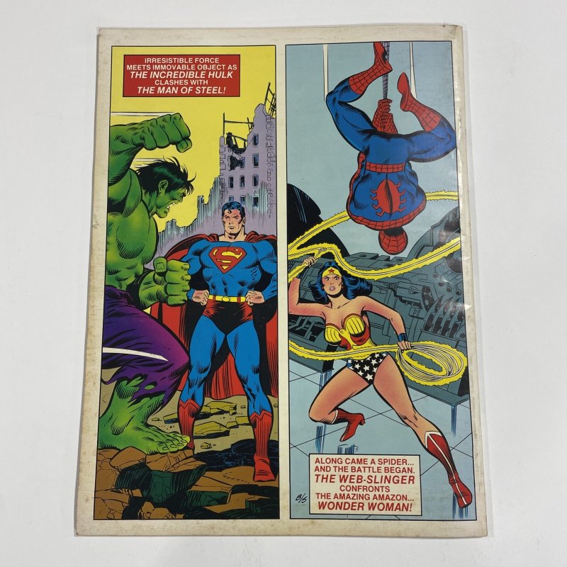 Marvel Treasury Edition 28 Superman And Spider-Man Fine/Very Fine 7.0 FN/VF 1981