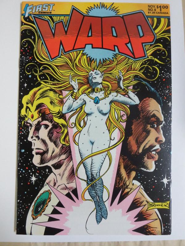 Warp Comics (First 1983) Science Fiction 1st Work by Bill Willingham + Signed!