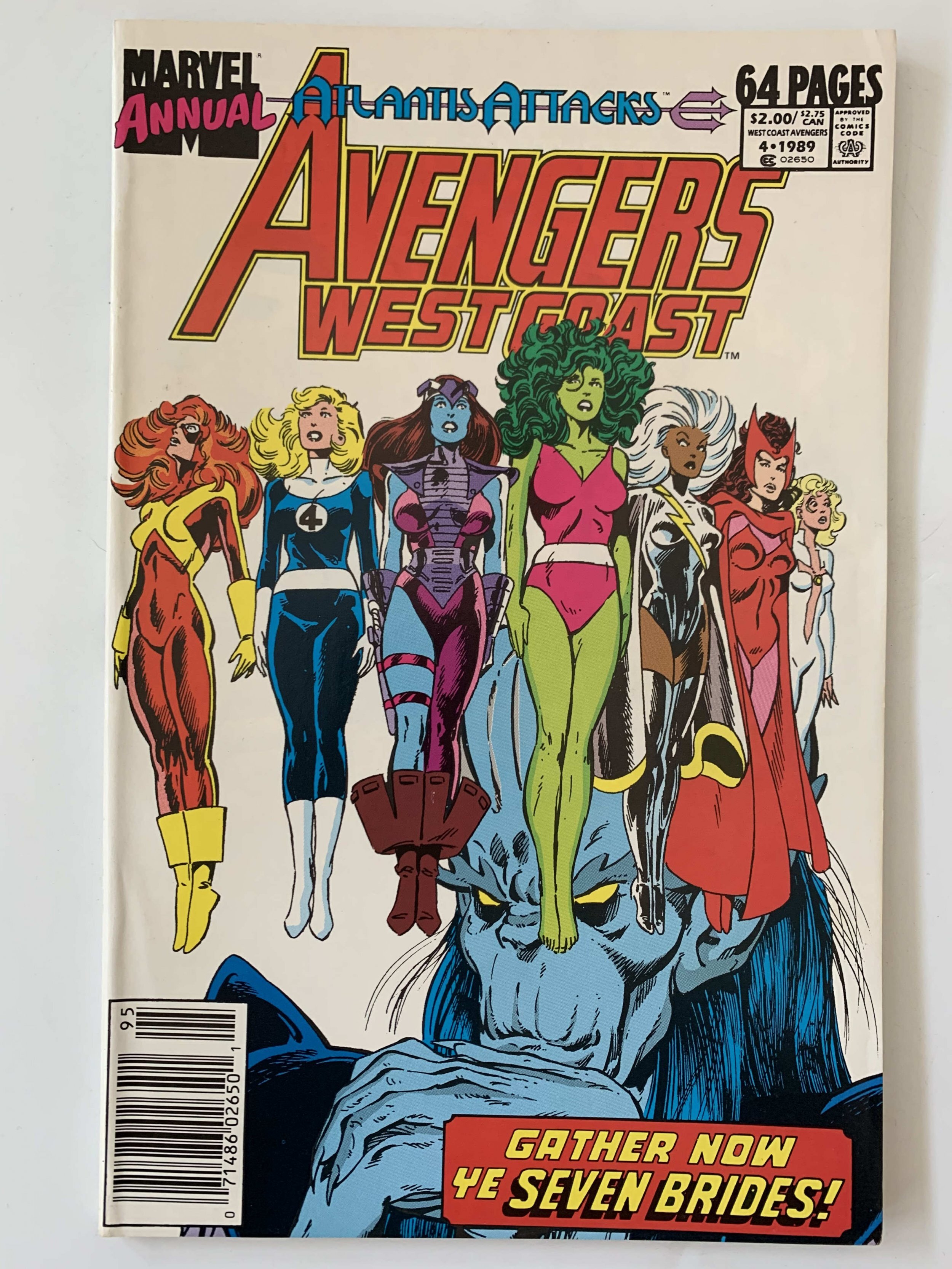 Avengers West Coast Annual #4 (1989) | Comic Books - Copper Age, Marvel ...