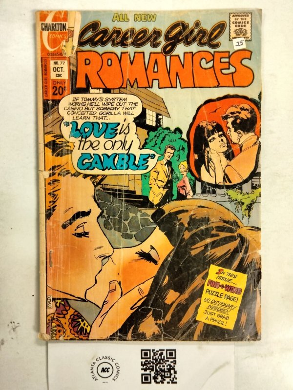 Career Girl Romances #9 FN Charlton Comic Book 18 TJ75