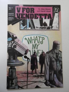 V for Vendetta #5 (1989) NM Condition!