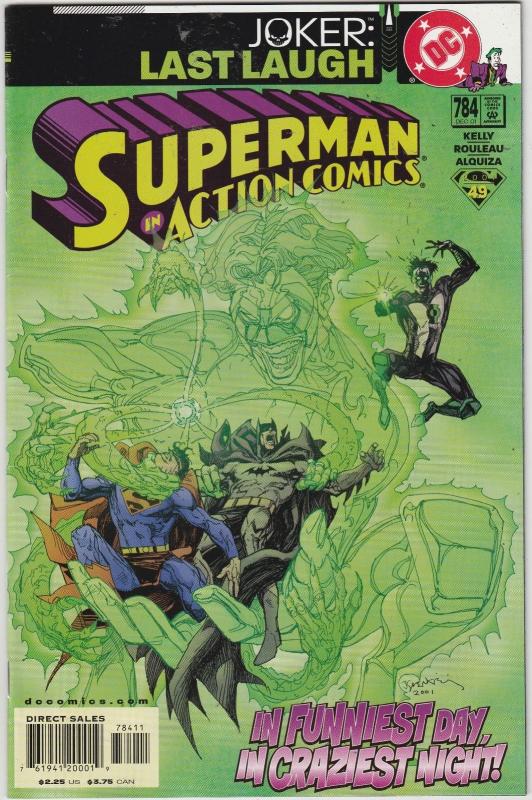 4 Action Comics DC Comics # 780 781 782 784 Superman Zod Batman Joker BH47