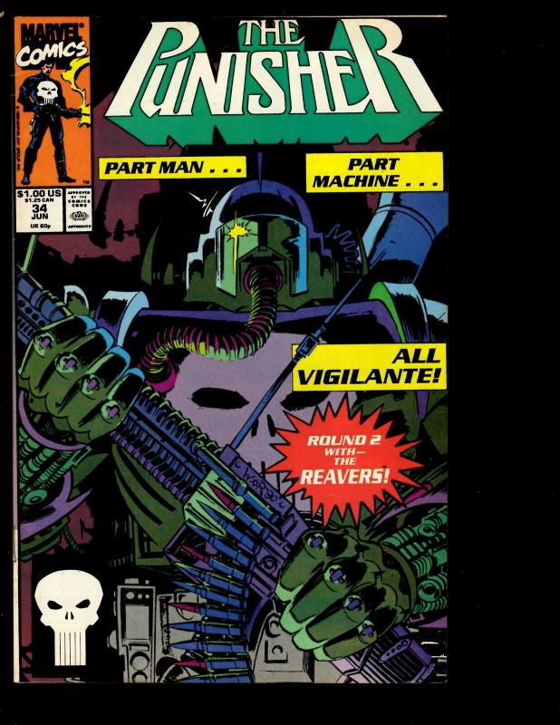  Lot of 13 Punisher Marvel Comics # 1 57 34 32 25 23 22 20 19 18 17 16 15 DS2