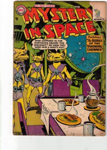 Mystery in Space #32 (1956) Affordable-Grade GD+ The Missing Eathmen Tons Listed