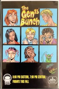 Gen 13 #1 Variant Cover I - The Gen 13 Bunch (1995, Image) NM/MT