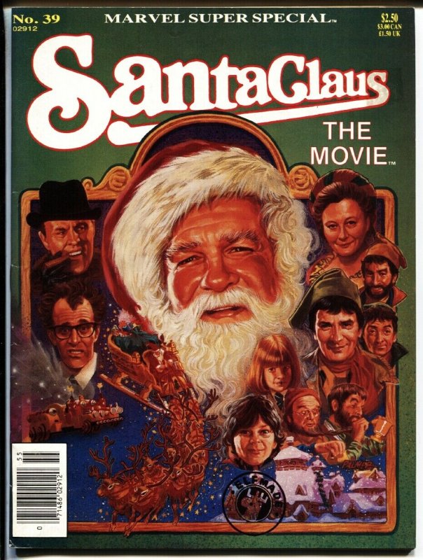 Marvel Super Special #39 1985-SANTA CLAUS THE MOVIE vf+