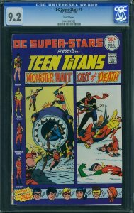 DC Super Stars #1 (1976) CGC 9.2 NM-