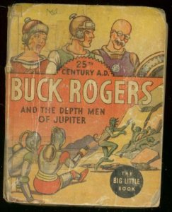 BUCK ROGERS #1169-BIG LITTLE BOOK-DEPTH MEN OF JUPITER G/VG