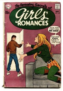 GIRLS ROMANCES #143-DC ROMANCE-RARE-MODERN FASHION COVR G