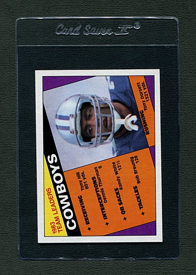 1984 Topps # 235 Tony Dorsett / HOF / MINT