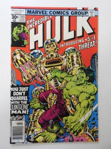 The Incredible Hulk #213 (1977) VF- Condition!
