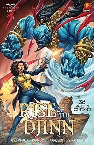 RISE OF THE DJINN #2 COVER A PANTALENA - ZENESCOPE ENTERTAINMENT - JANUARY 2022 