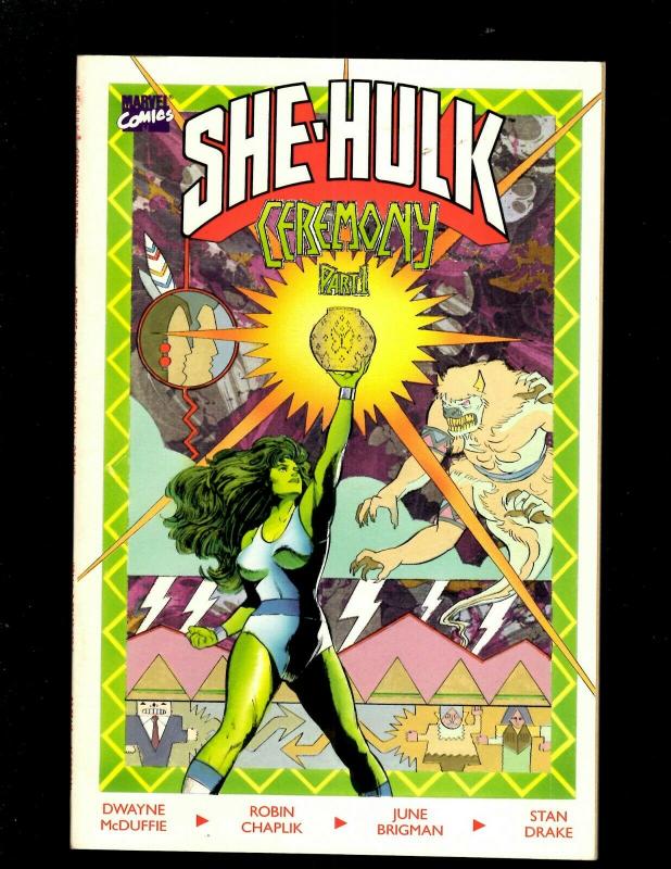 Lot of 9 Comics She-Hulk #9 10 11 14 15 16 17 18, She-Hulk Ceremony #1 HY3