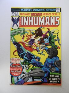 The Inhumans #1 (1975) FN/VF condition stamp back cover