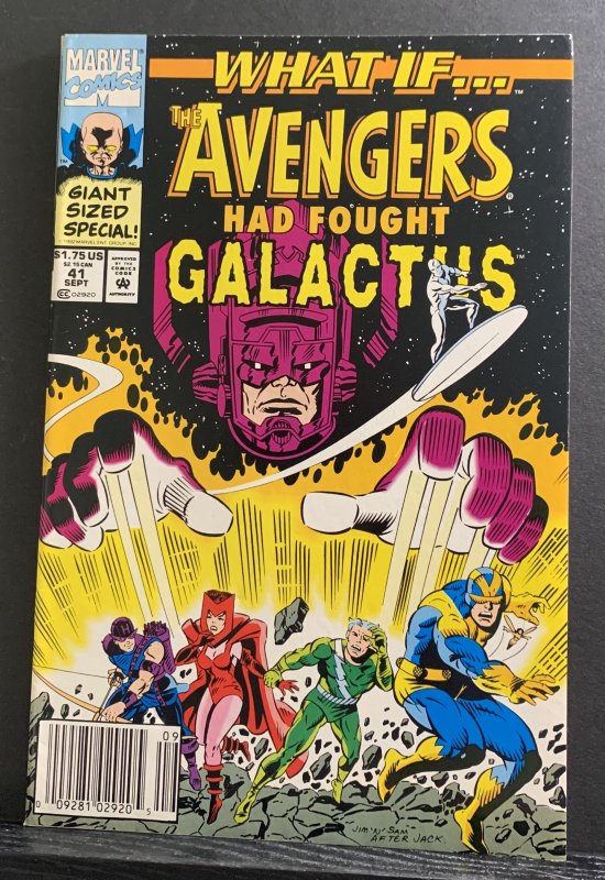 What If...? #41 (1992) What If the Avengers Had Fought Galactus? Newsstand