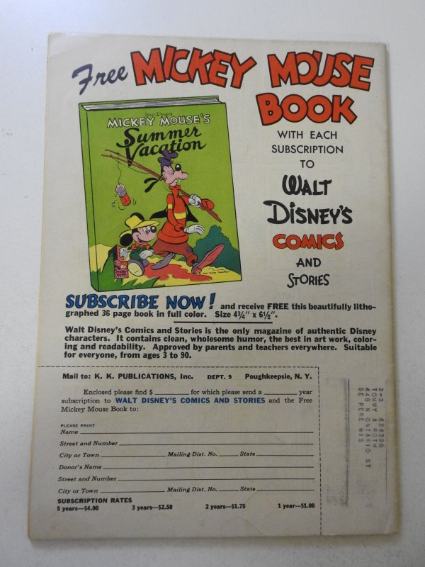Walt Disney's Comics & Stories #132 (1951) FN- Condition!