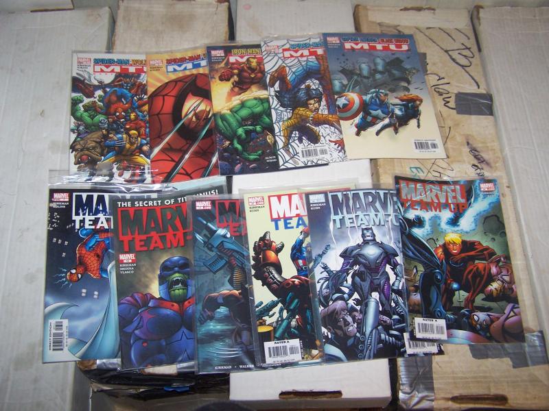 MARVEL TEAM UP  # 1 2 4 5 6 7 12 19 20 22 24  2011 KIRKMAN SPIDERMAN WOLVERINE 