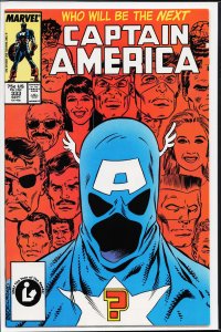Captain America #333 (1987) Captain America [Key Issue]
