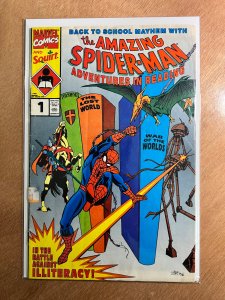 Adventures in Reading Starring the Amazing Spider-Man Squirt Cover (1990)
