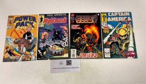 4 Marvel Comics Nightmask 1 Power Pack 30 Capt America 339 Gen X 10 51 JW18