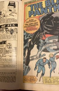 Fantastic Four #52- 1966 1st app. Black Panther key issue