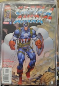 Captain America Vol 2  # 7  1997 marvel HEROES REBORN PRESIDENT BILL CLINTON