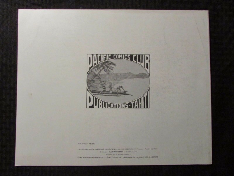 1977 FLASH GORDON A NEW WAR Pacific Comics Club FN+ 6.5 Alex Raymond