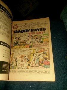 Gabby Hayes western 46 Fawcett comics 1951 golden age precode western movie hero 