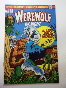 Werewolf by Night #5 (1973) VG- Condition moisture stains