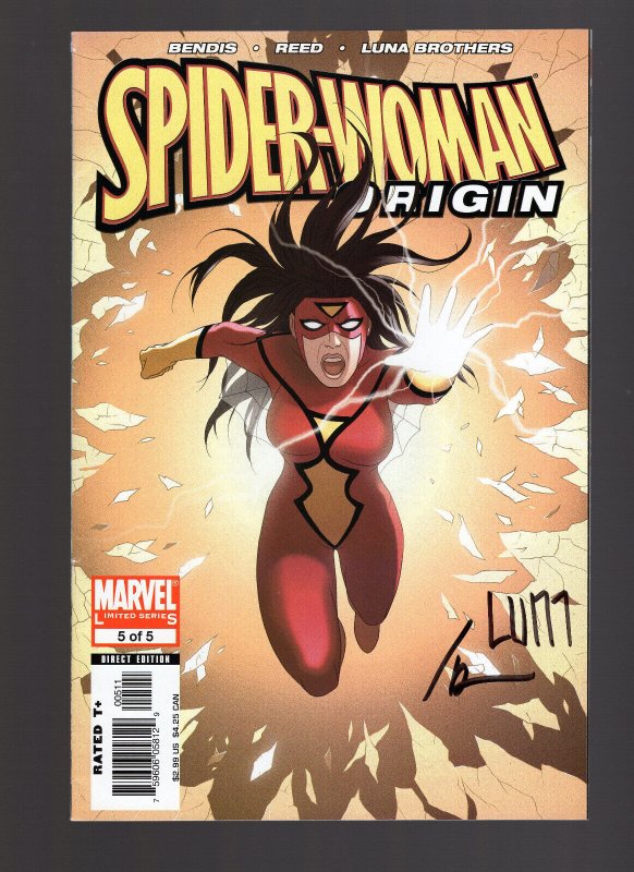 Spider-Woman Origin LOT #4 & 5 - Signed by Jonathan Luna. (9.2) 2006