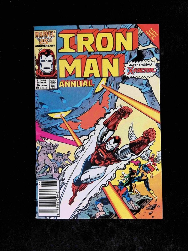 Iron Man Annual #8  MARVEL Comics 1986 VF/NM NEWSSTAND