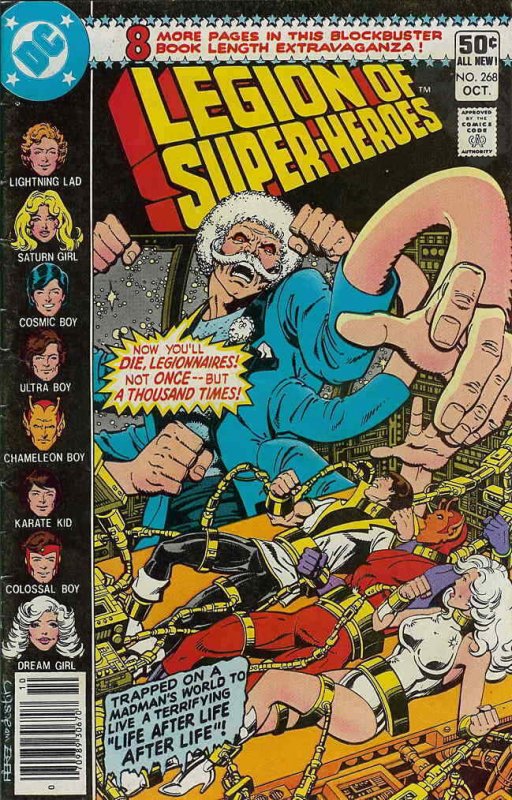 Legion of Super-Heroes, The (2nd Series) #268 VG; DC | low grade comic - save on