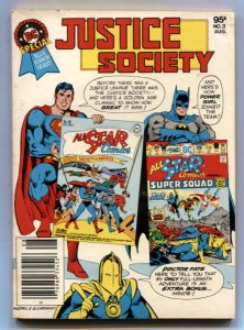 DC Special Blue Ribbon Digest #3 1980 - Justice Society FN-