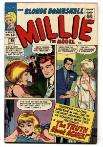 Millie The Model #130 comic book 1965-Marvel-High Grade-fashion-paper dolls