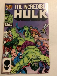 The Incredible Hulk #322 : Marvel 8/86 Fn; Avengers