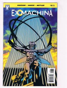 Ex Machina #46 Wildstorm Comics Comic Book Vrian K. Vaughan Dec 2009 DE30